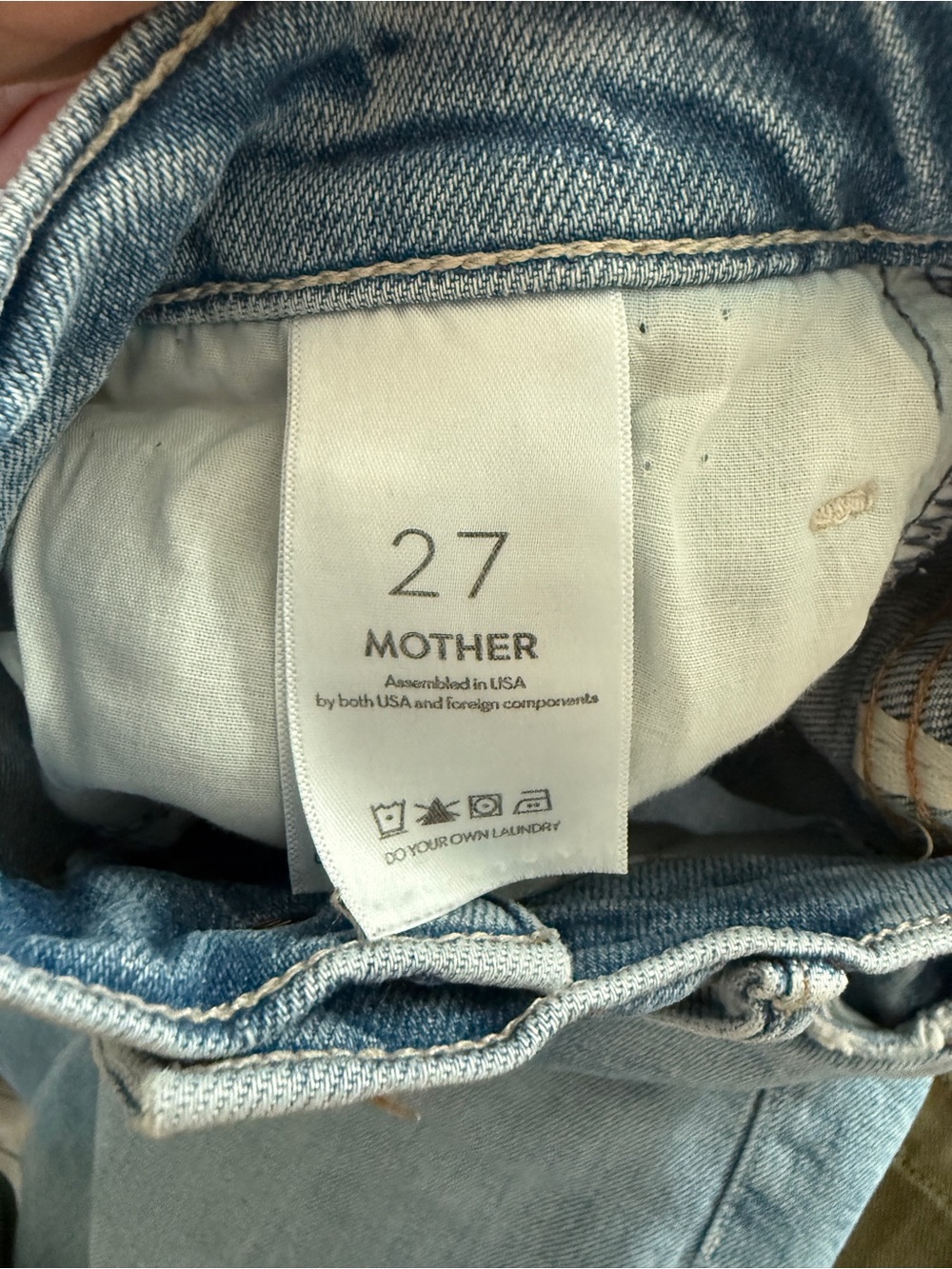 MOTHER Superior The Hustler Roller Fray Jeans - Picture 5 of 6